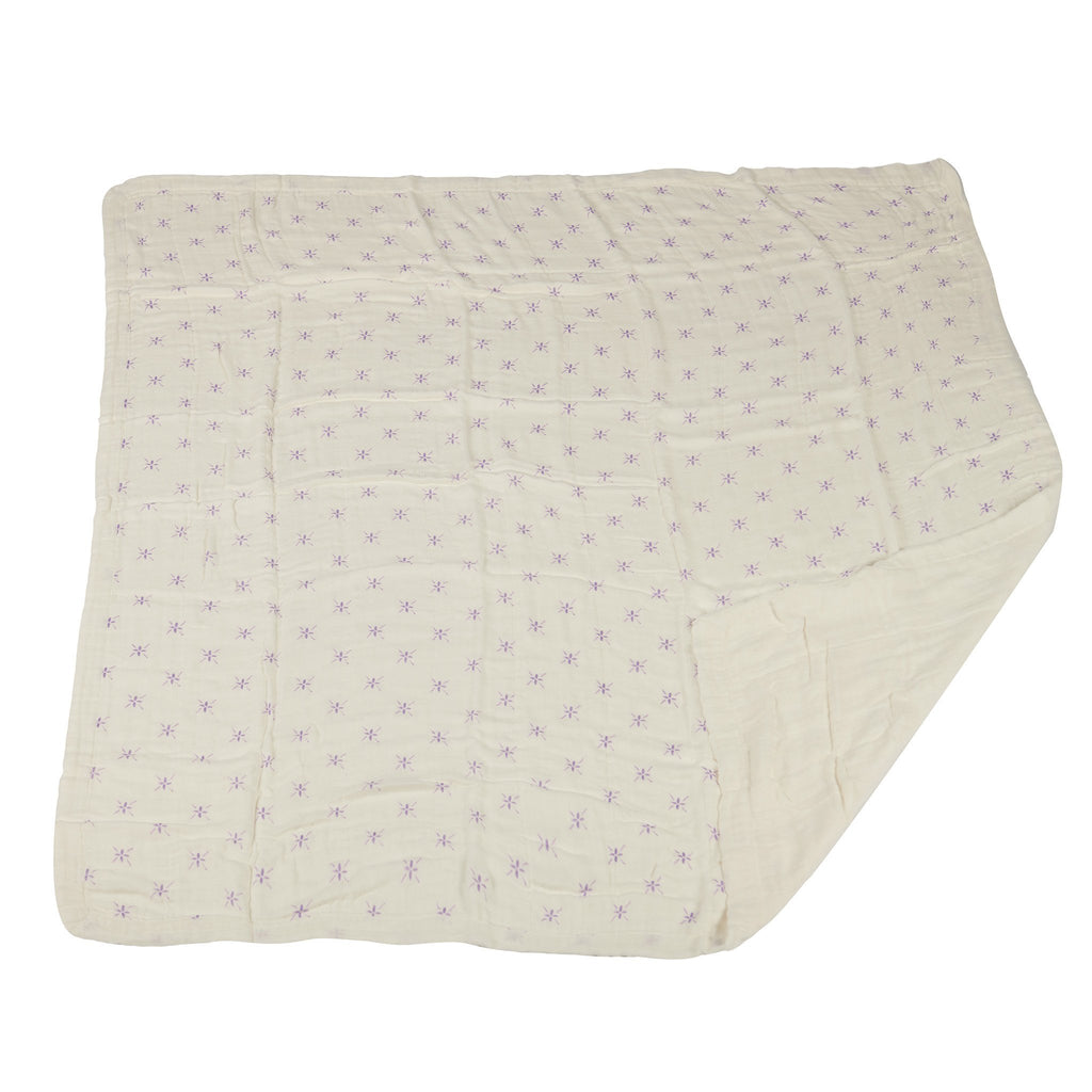 Watercolor Star and White Newcastle Blanket