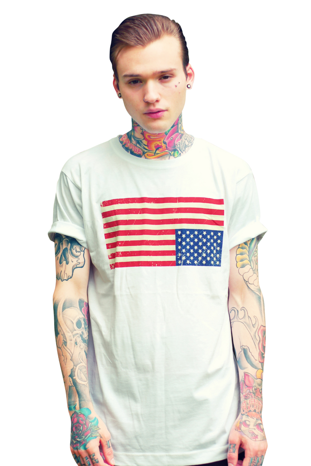 American Flag Reversed